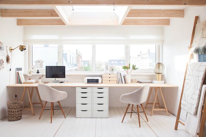Домашний офис: 32 стильных примера оформления