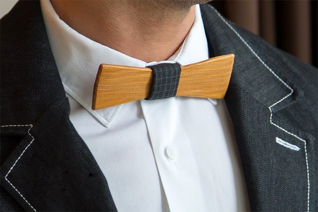 Twins Bow Ties: деревянные бабочки