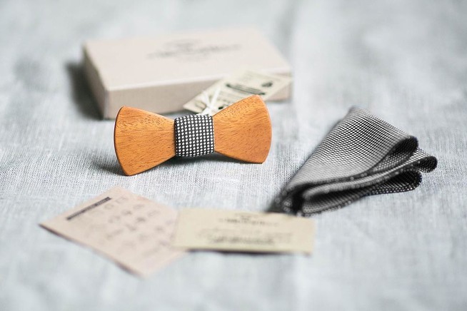 Twins Bow Ties: деревянные бабочки