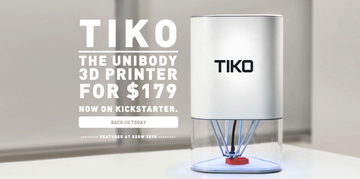 Tiko: 3D-принтер за $179