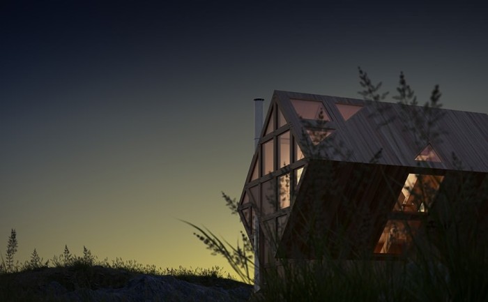 Valley House: дом для гористой местности