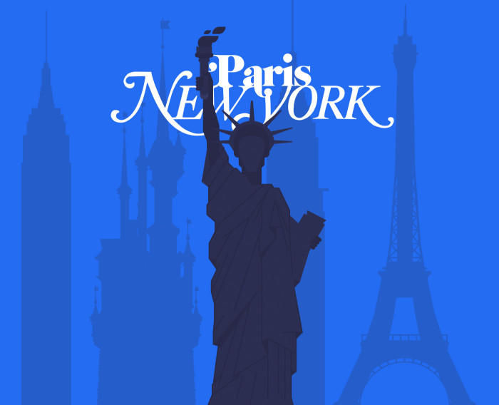 Париж против Нью-Йорка(Paris vs New York)