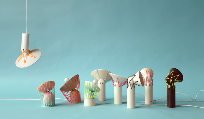 Elastic Lights: лампы от MARTA BORDES