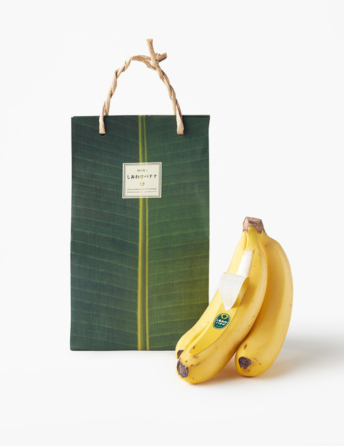 Необычная упаковка бананов от Nendo