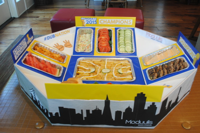 Moduulis Snack Stadium: самая спортивная тарелка