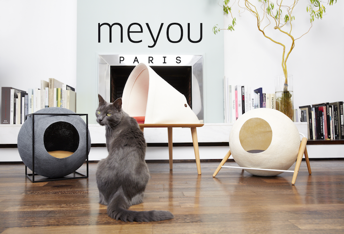 Meyou: стильные домики для кошек от Aude Sanchez