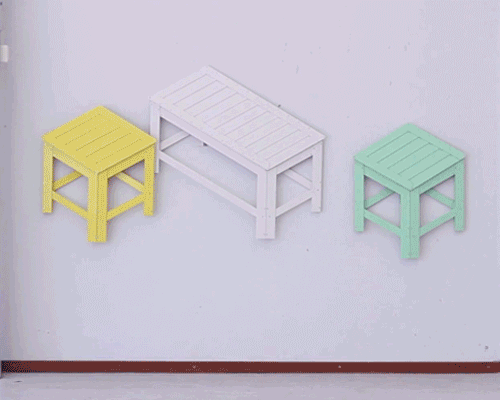 De-dimension: стул из 2D в 3D