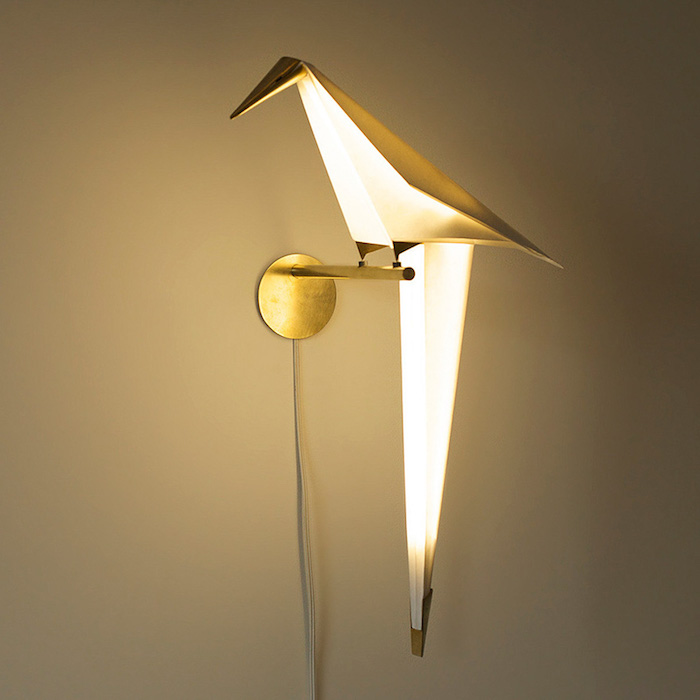 Perch Light: лампа оригами от Umut Yamac