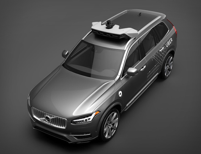 Uber и Volvo объединяются для создания беспилотного автомобиля