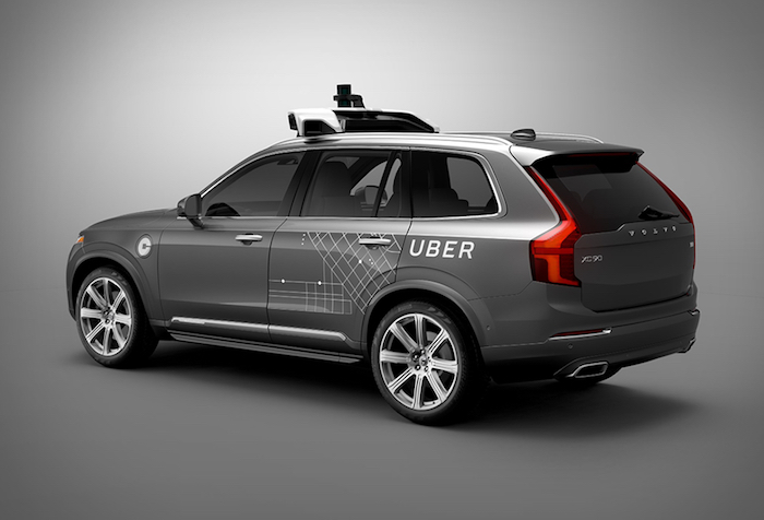 Uber и Volvo объединяются для создания беспилотного автомобиля