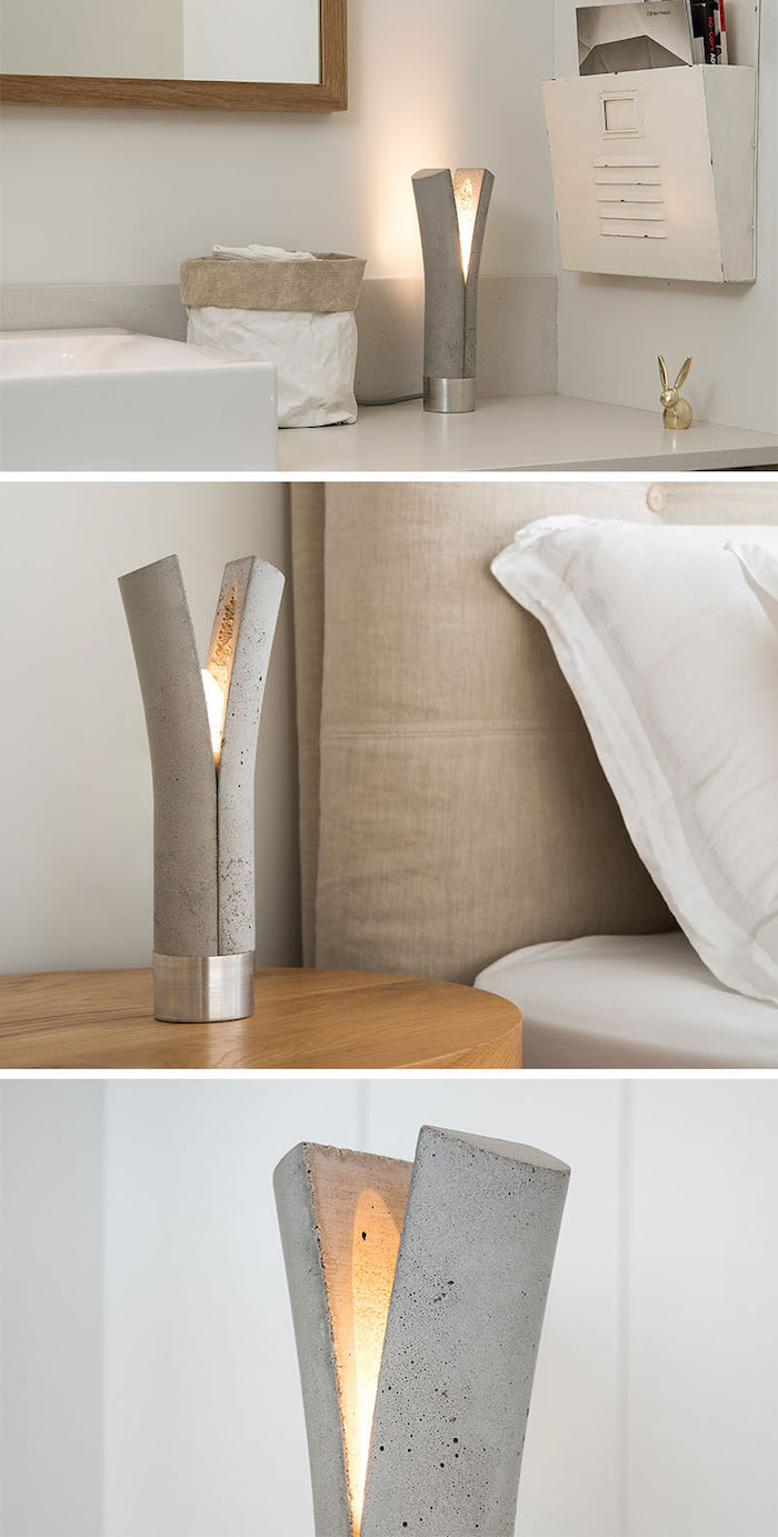 SPLIT: стильная лампа из бетона от Ardoma Design
