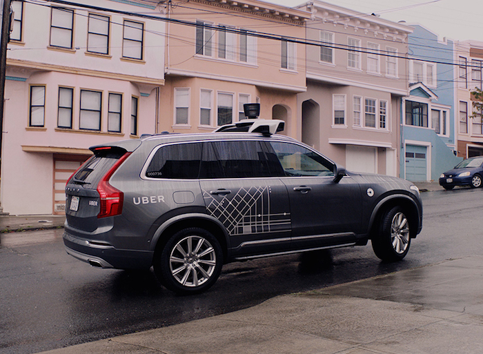 Uber и Volvo тестируют беспилотный автомобиль в Сан-Франциско