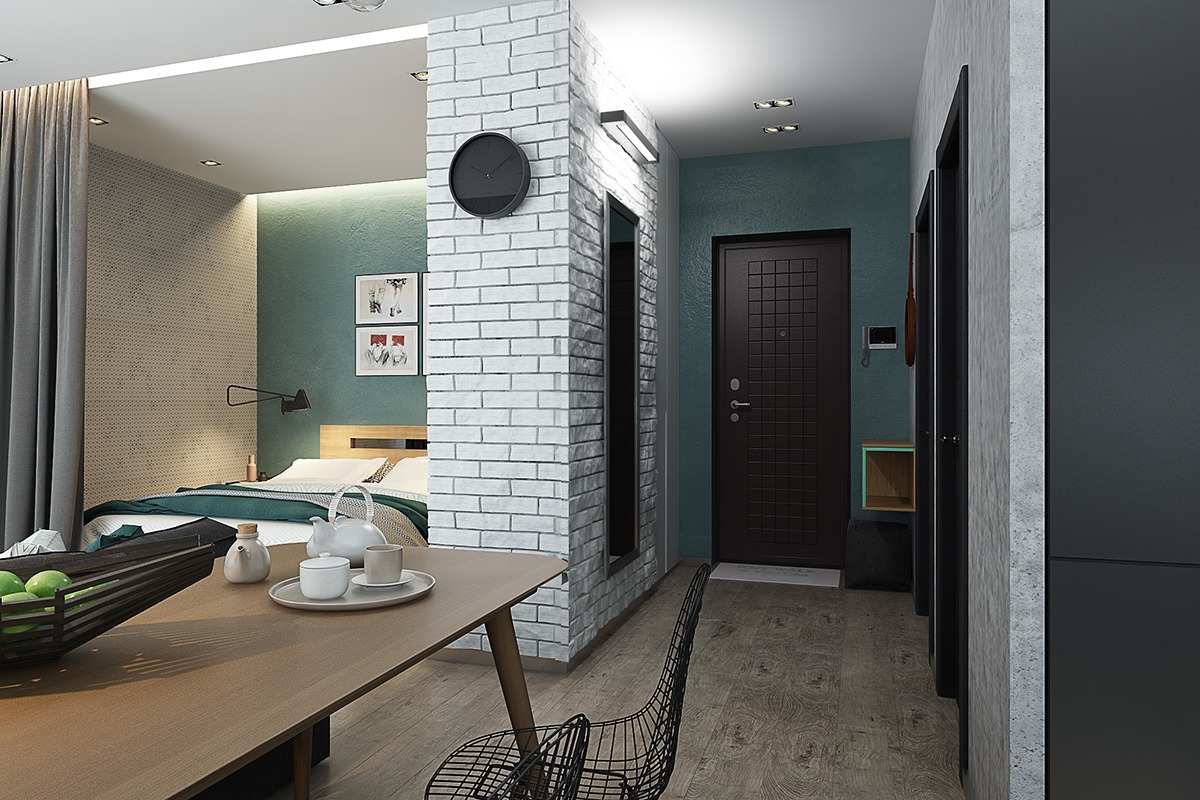 Дизайн квартир маленькой площади: 4 вдохновляющих примера