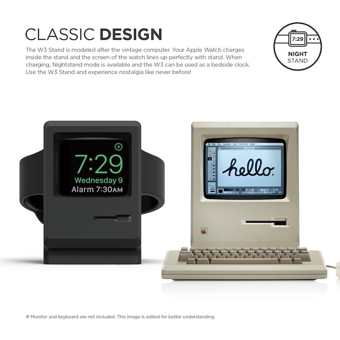 W3 Stand превратит Apple Watch в мини-Macintosh