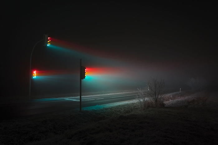 Светофоры в тумане 2.0: фотопроект Лукаса Циммерманна