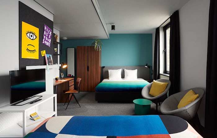 Яркий отель The Student Hotel в Нидерландах