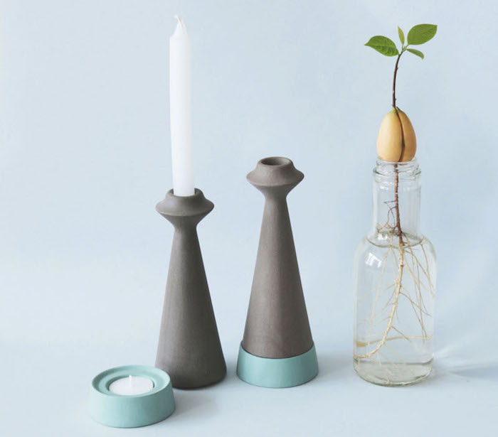 Весенний декор: минималистичные вазы и подсвечники от Yahalomis