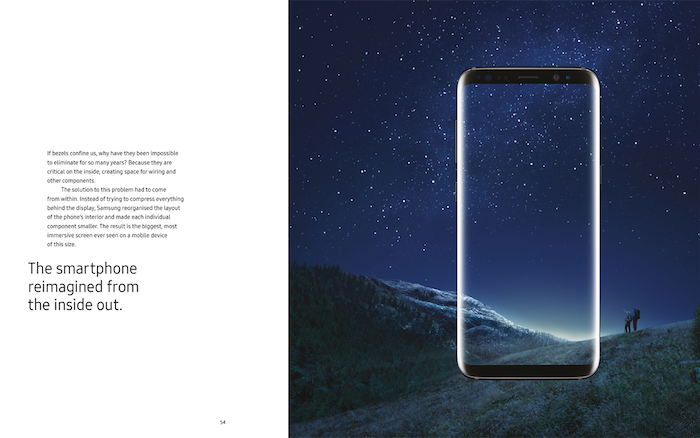 Samsung выпустила книгу "Galaxy S8 Design Book"