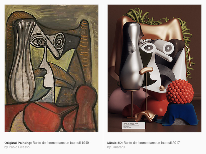Omar Aqil: картины Пикассо в современной интерпретации