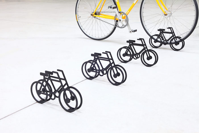 On Bicycle Stand: дизайнерская подставка для велосипеда