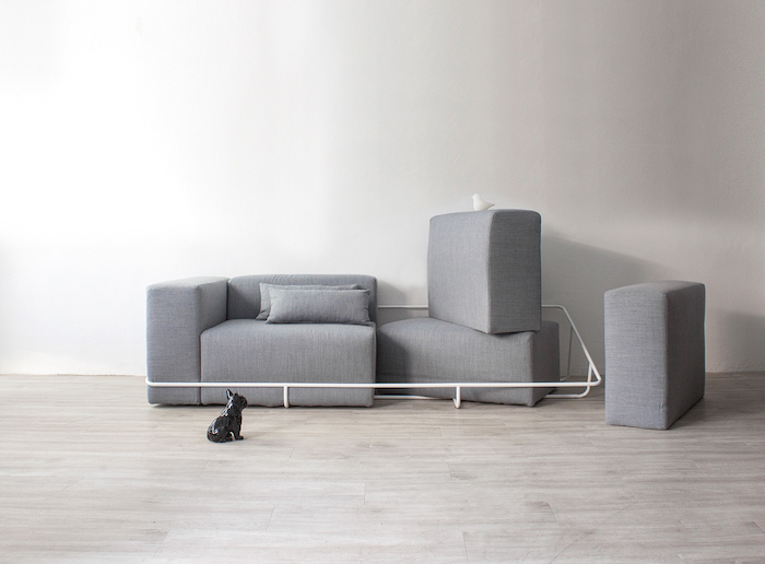 Frame Sofa: диван с необычным каркасом