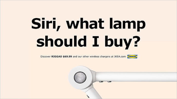 Креативная реклама IKEA: беспроводная зарядка для iPhone 8