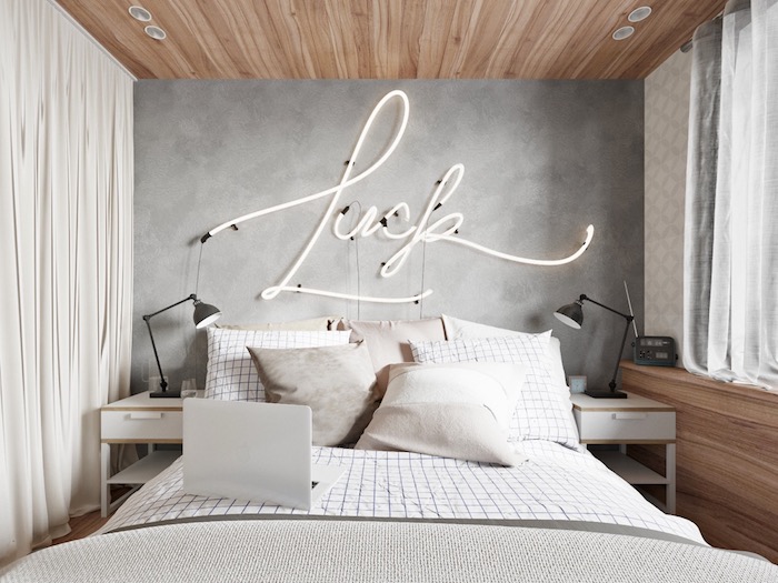 Стена над кроватью в спальне: 44 идеи оформления - UNDE