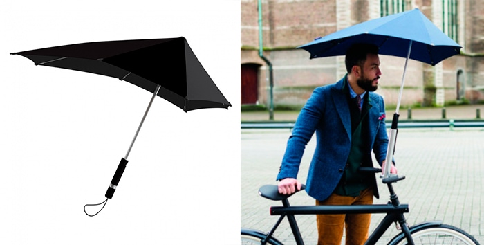 Креативные подарки на Новый Год: антиштормовой зонт Senz