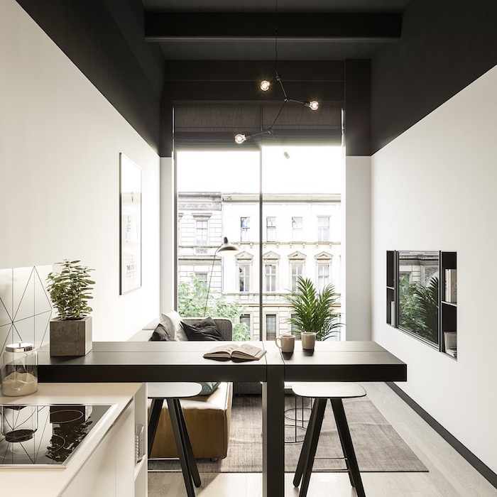 Интерьер маленькой квартиры: 4 стильных примера